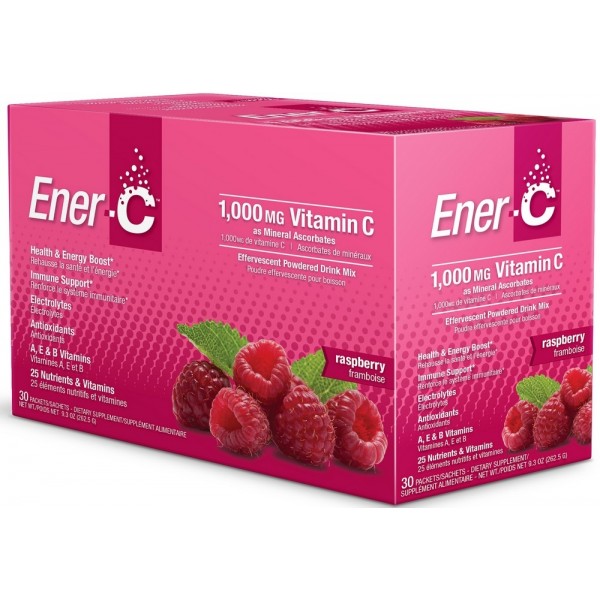 Ener-C Vitamin C Sachets Raspberry 30 sachets